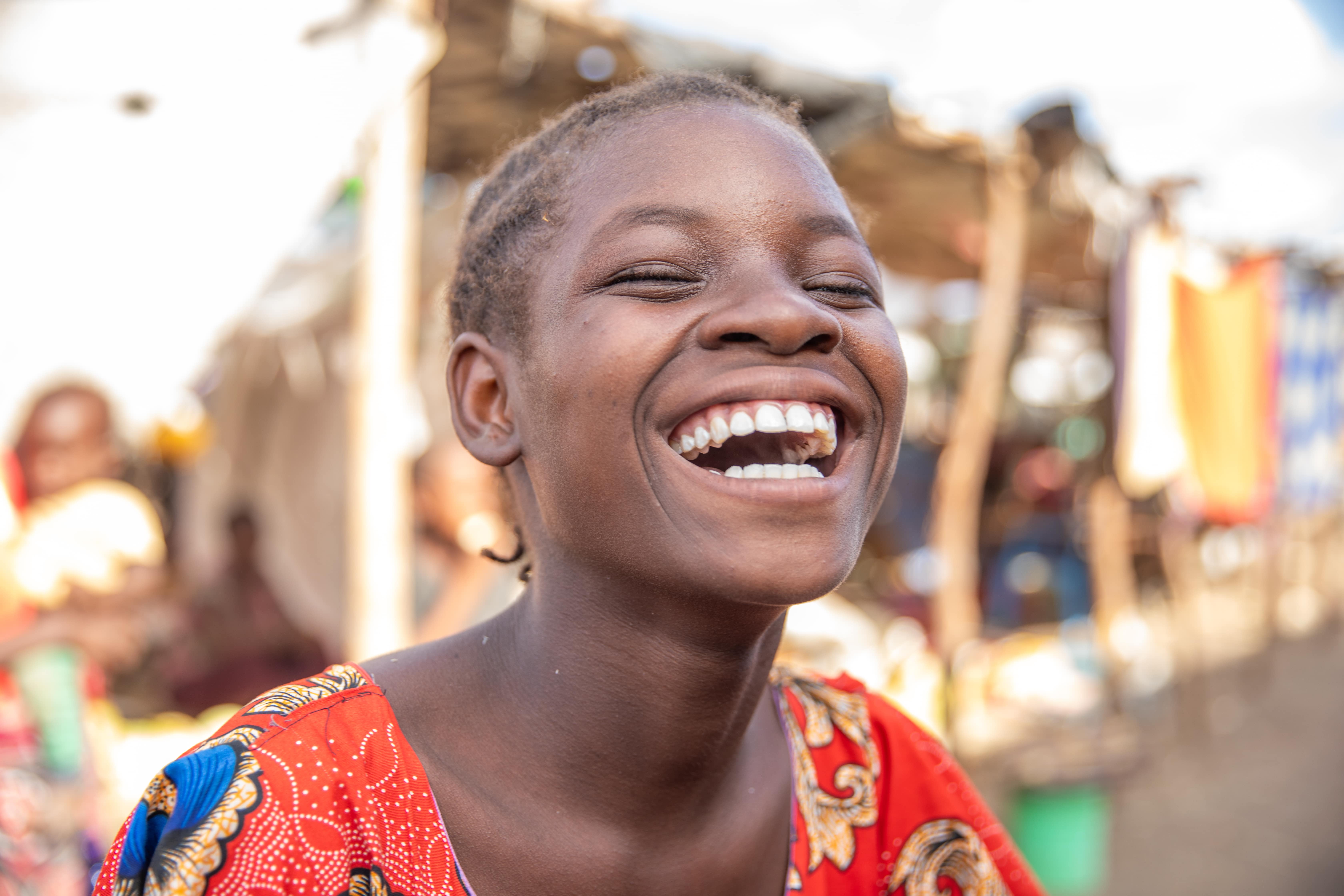 Kashindi dreams of becoming a teacher