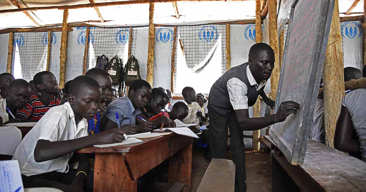 One month's teacher's salary