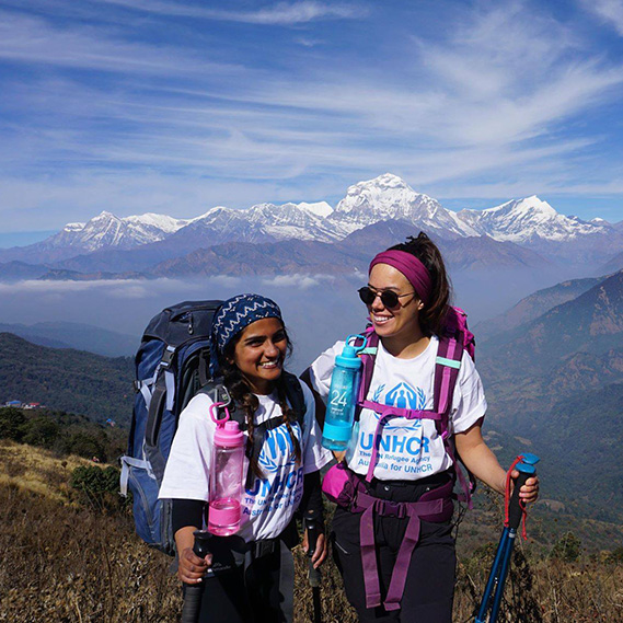 In Body Stories Donors Fundraising Hike For Humanity