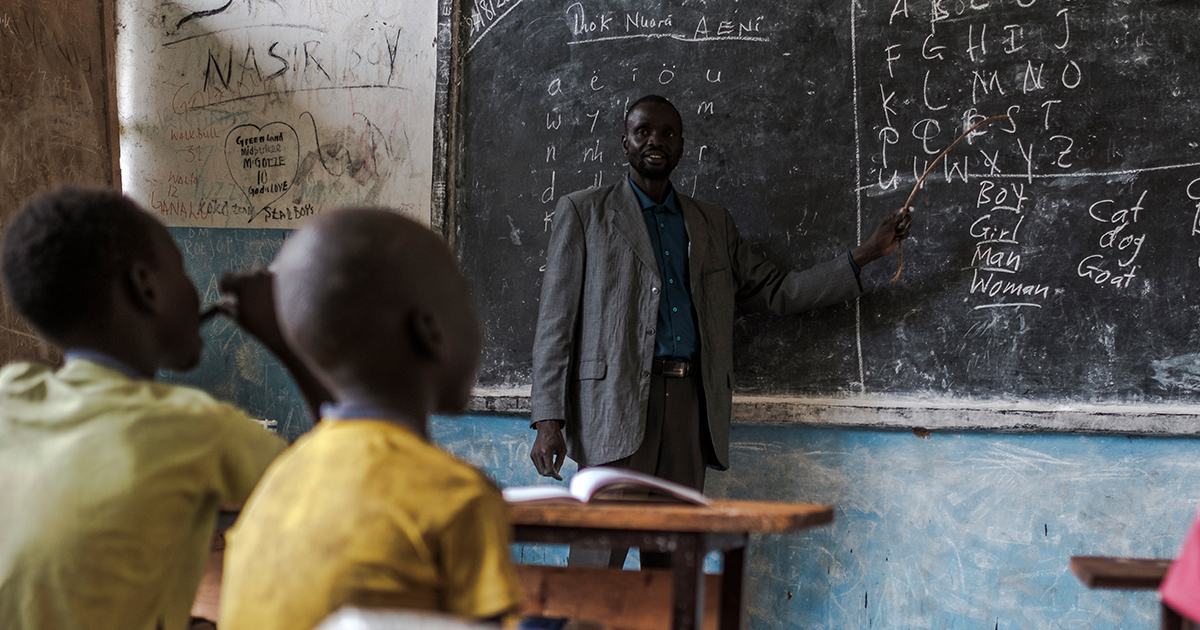 Only three per cent of refugees are enrolled in any form of tertiary education, compared to 37 per cent of their non-refugee counterparts globally. 