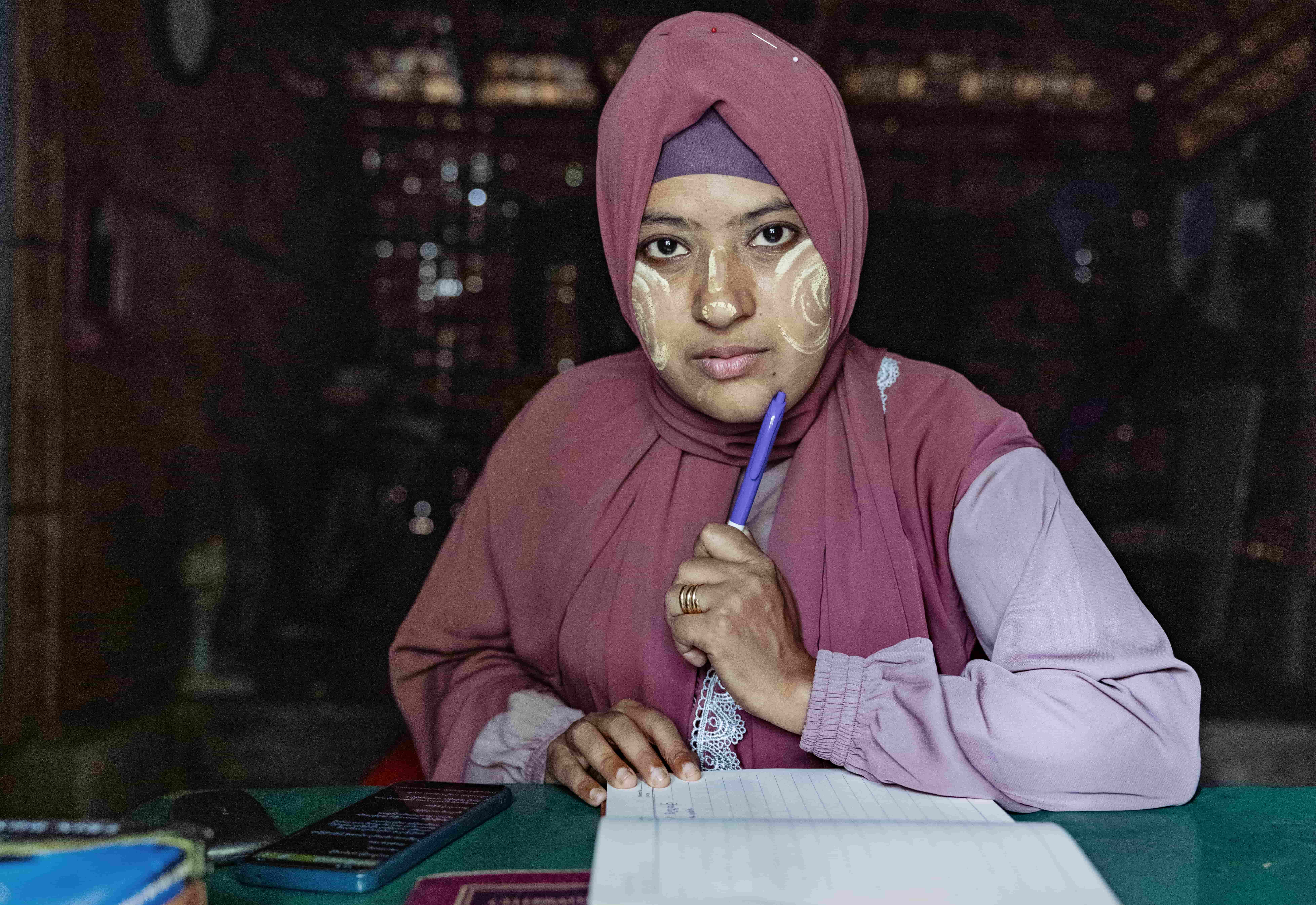 Shahida Win is awarded the Nansen Refugee Award for Asia and the Pacific