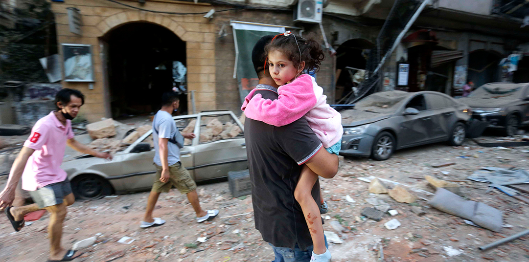 Tile Lebanon Explosion August