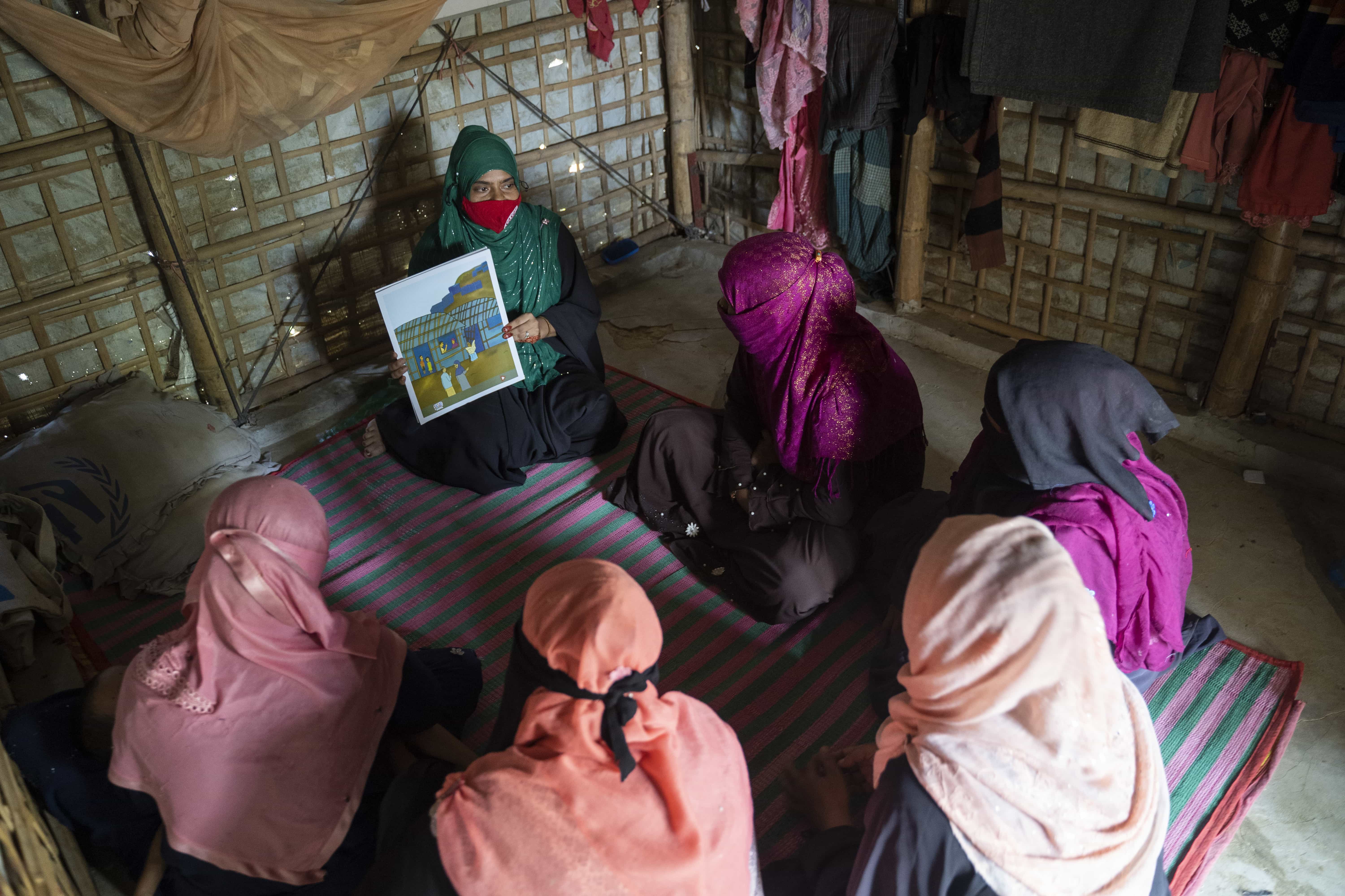 Bangladesh_Rohingya-Refugee-Volunteers-Combat-Gender-Based-Violence-In-Kutupalong-Min