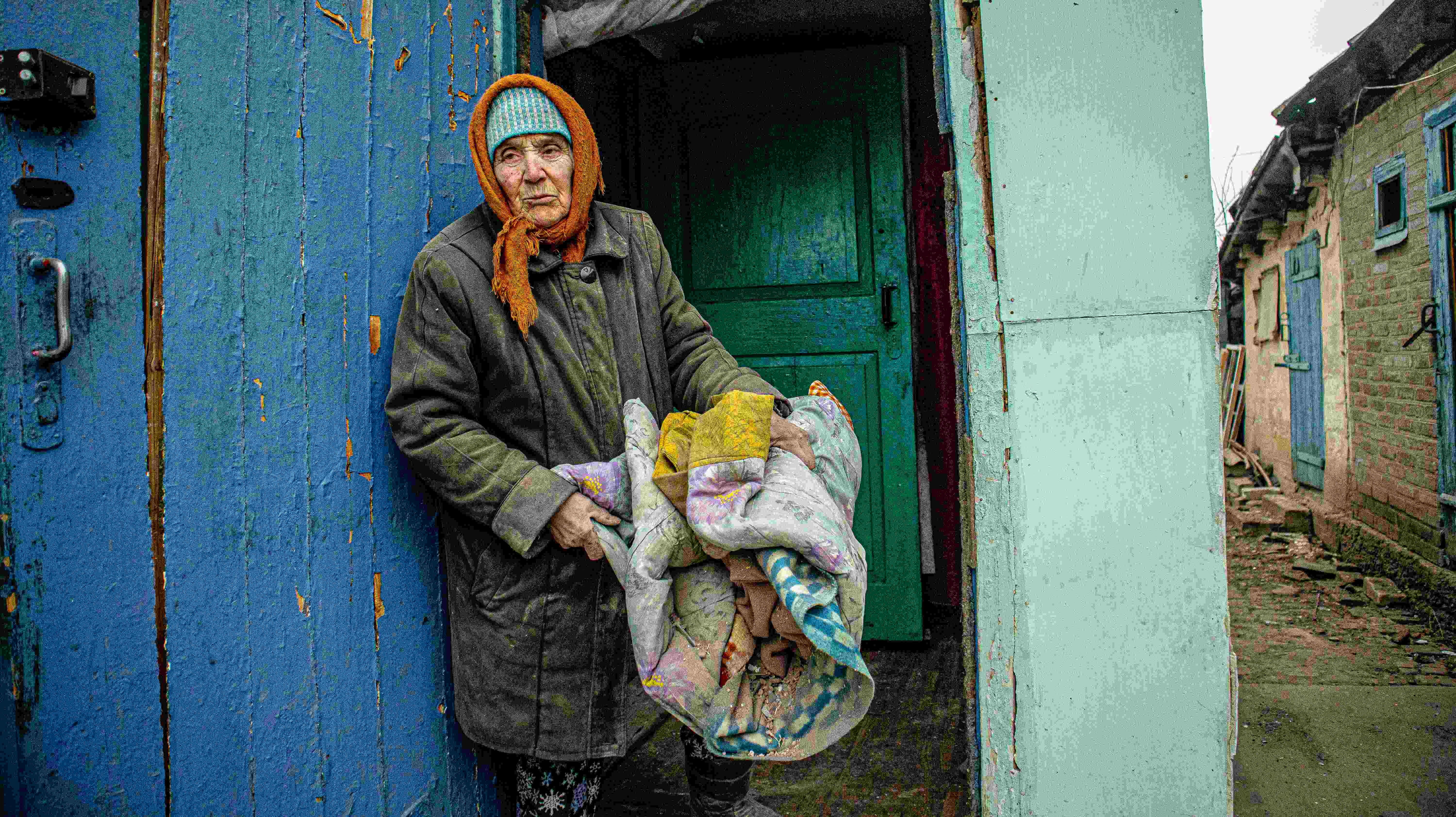 Ukraine. War Affected People In Donetsk Region Get Help To Repair Their Homes. (1)