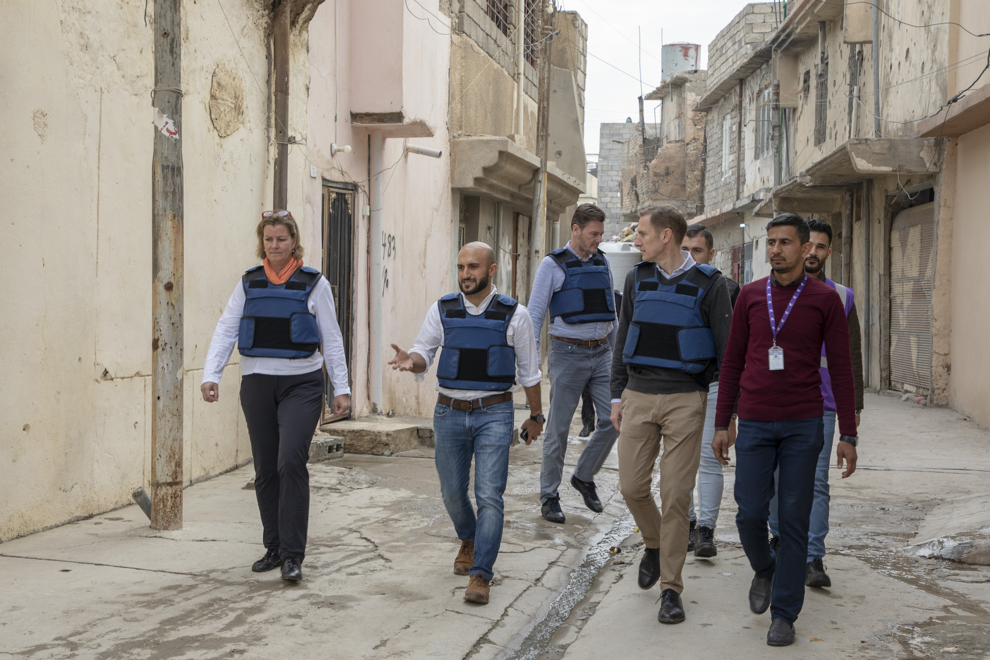 Deputy High Commissioner Kelly Clements visits Mosul, Iraq