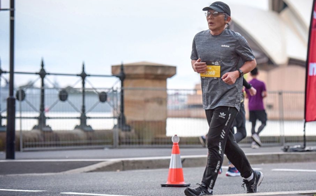 Tim Ung is running in the 2023 City2Surf to raise funds for Australia for UNHCR