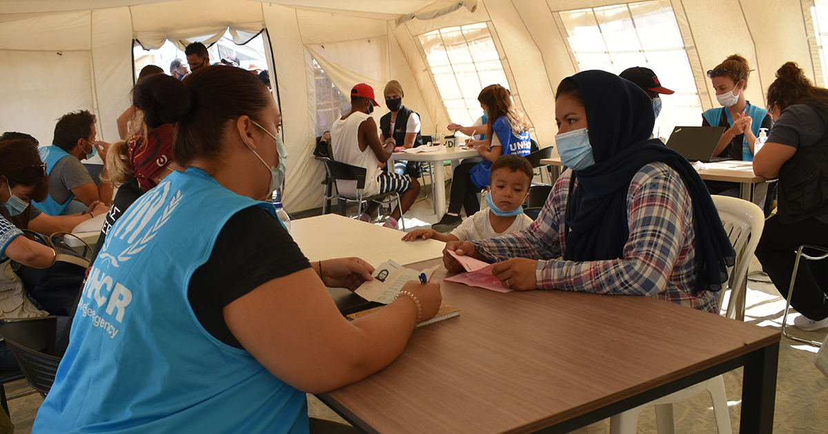 Facebook Moria Refugees November