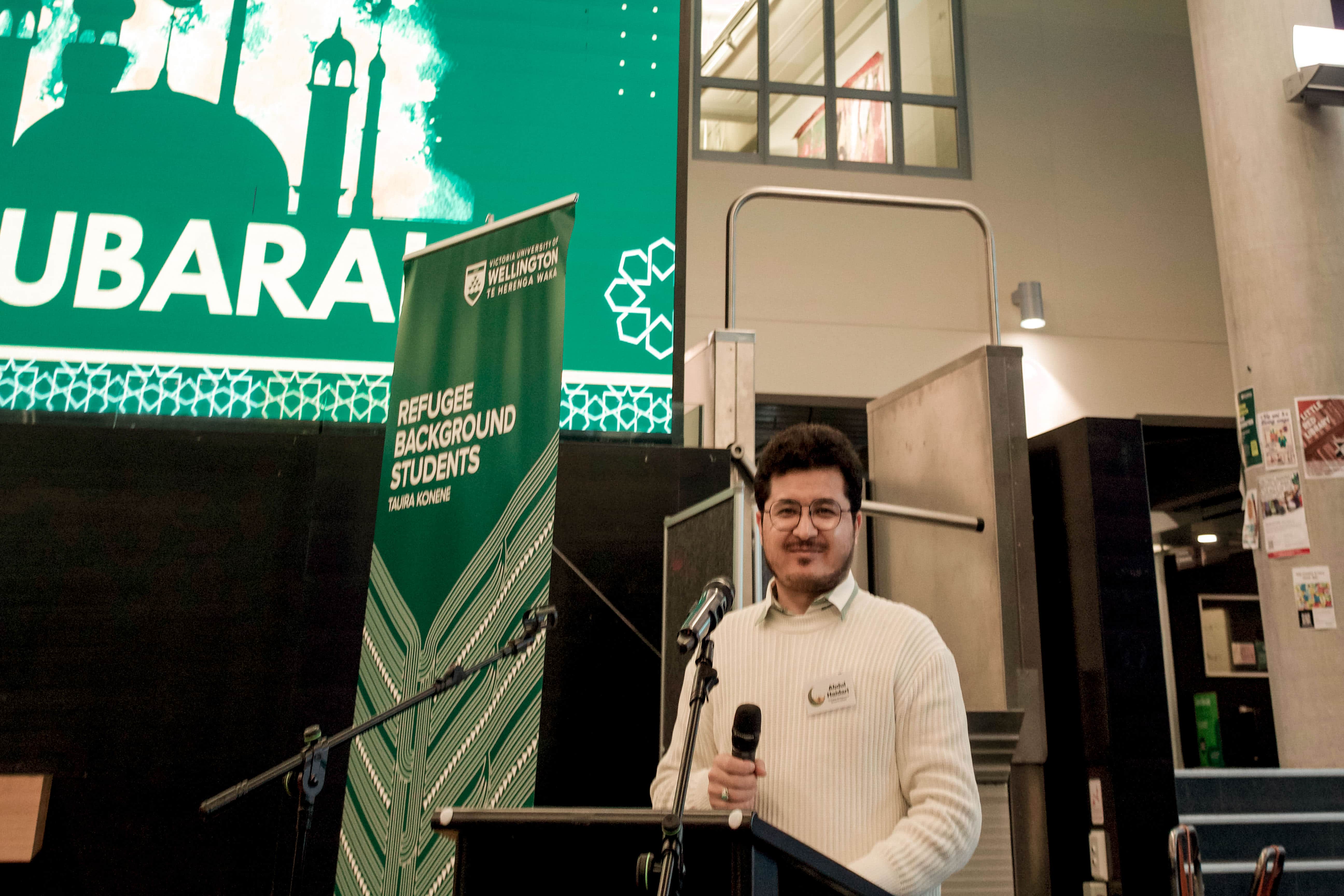 New Zealand. Abdul Haidari At Work