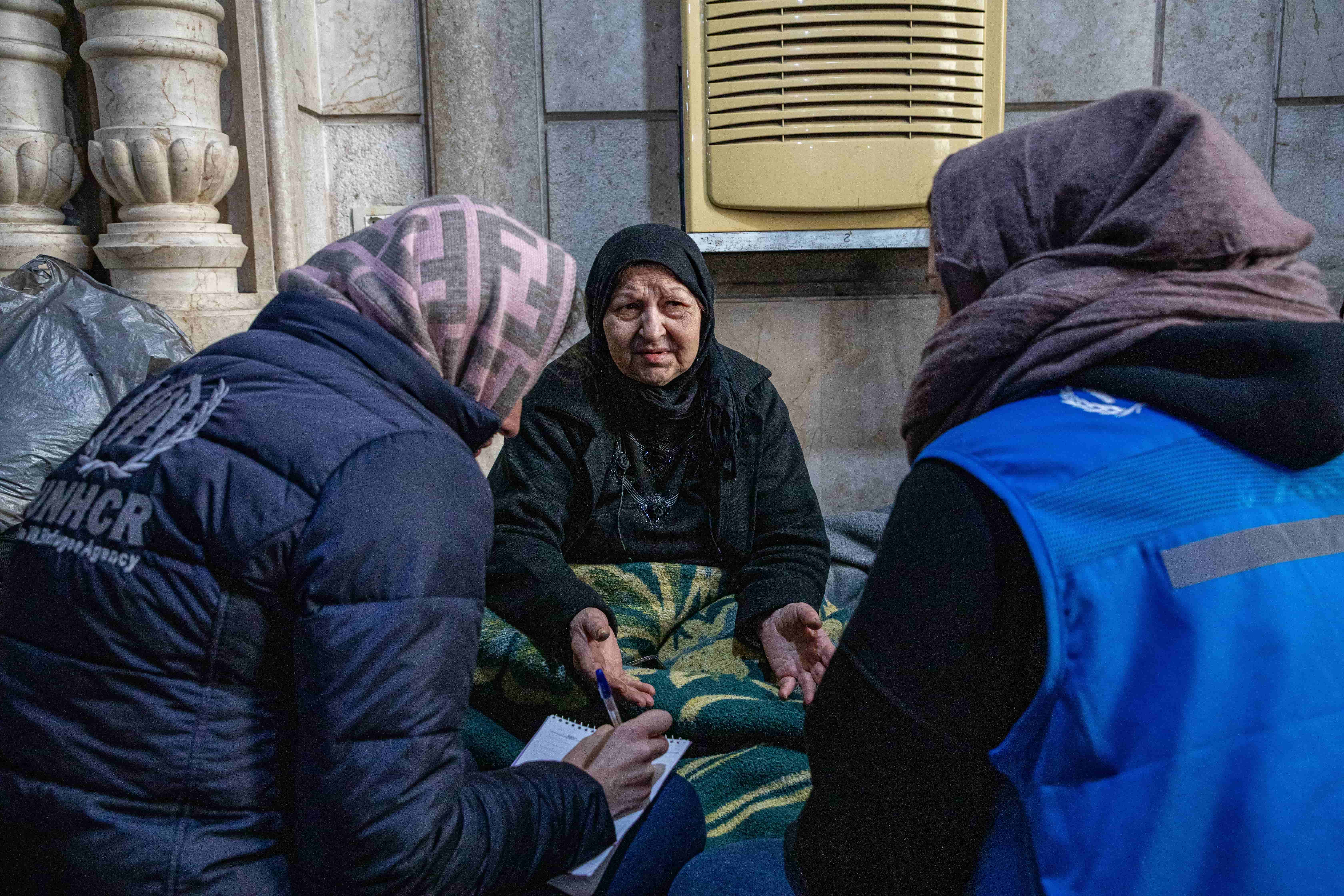 UNHCR Provides Assistance To Earthquake Affected People In Aleppo