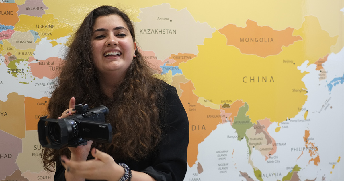 Joelle Sanounou, winner of the inaugural  Australia for UNHCR Beddie Scholarship