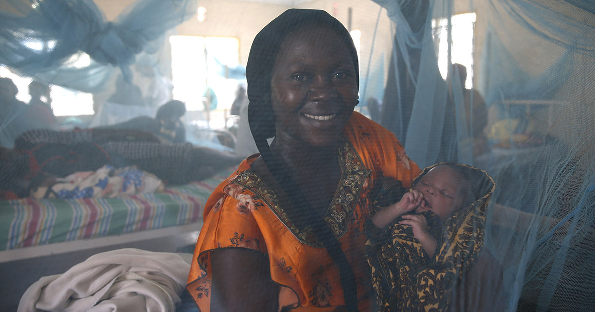 Anti-malaria mosquito nets